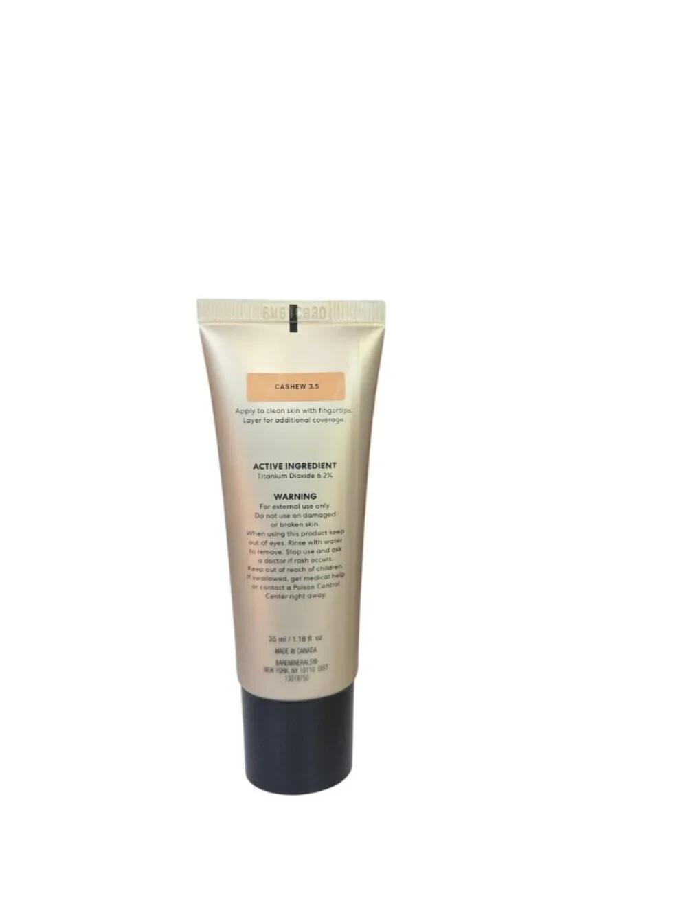 BareMinerals Cashew 3.5 Makeup Mini Complexion Rescue Tinted Moisturizer SPF 30